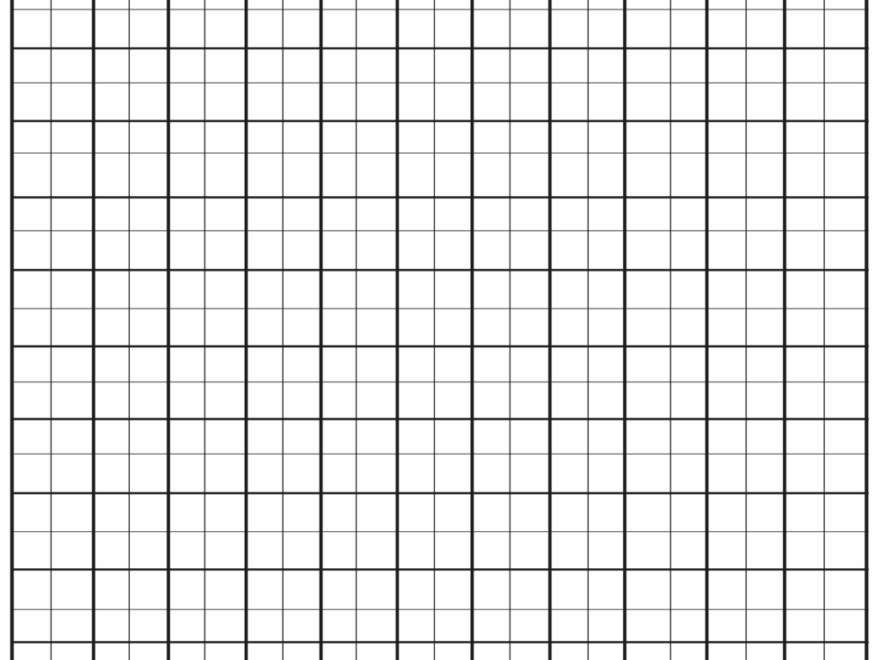1 Inch Grid Paper Printable Free PDF