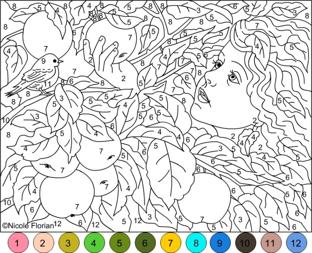 10 Free Printable Paint By Numbers For Adults Paint By 59 Best Paint 