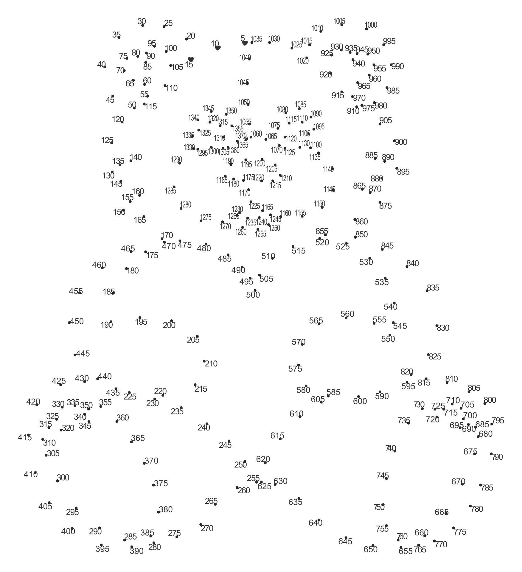 Connect The Dots Printable Hard