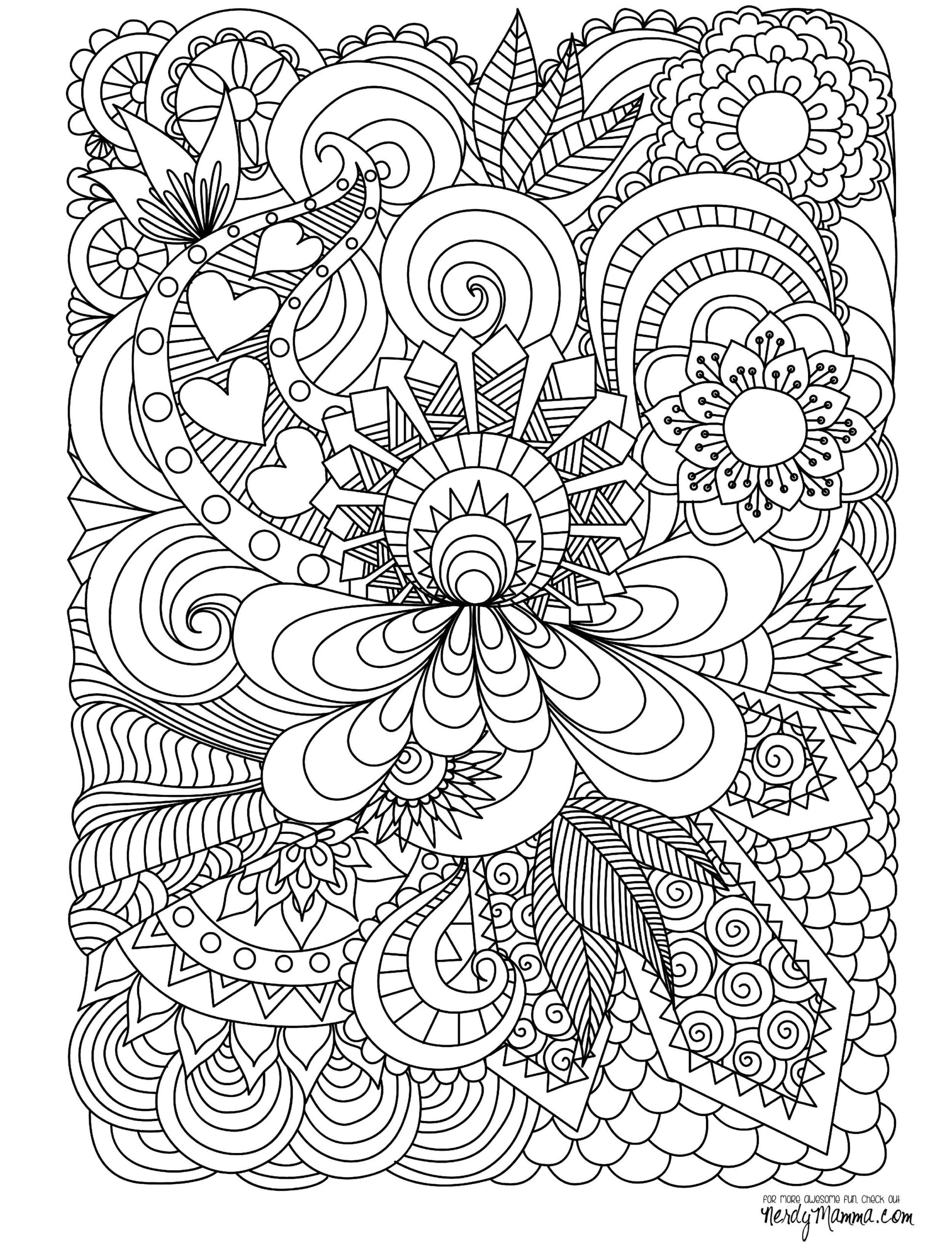 11 Free Printable Adult Coloring Pages Adult Coloring And Free Printable