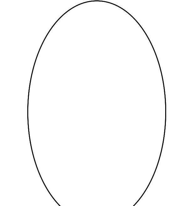 12 Best Free Printable Oval Templates PDF Word