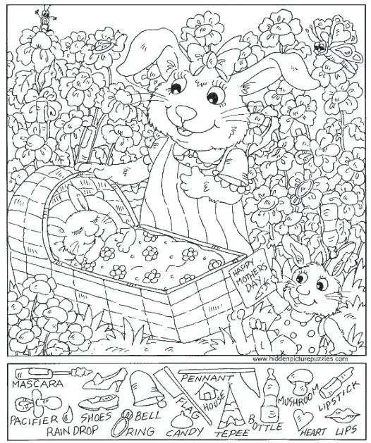 13 Spellbinding Hidden Picture Puzzles For Adults Kitty Baby Love