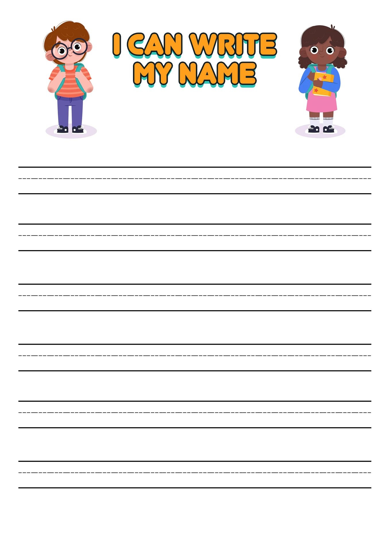 17 Can I Write My Name Worksheet Artofit