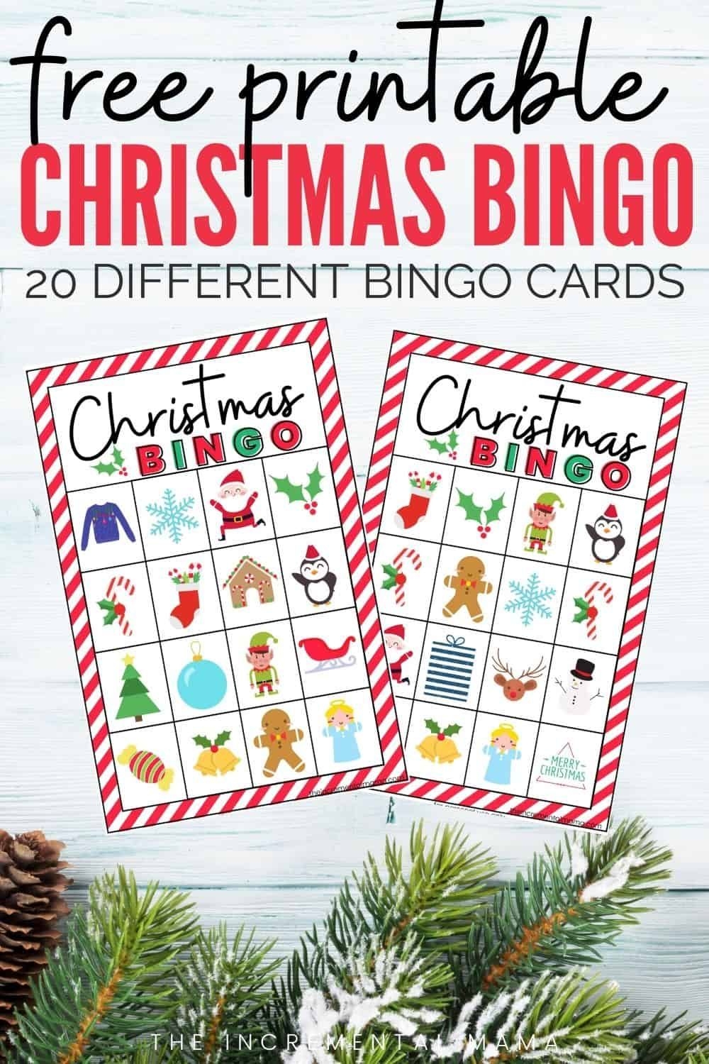 20 Free Printable Christmas Bingo Cards Artofit
