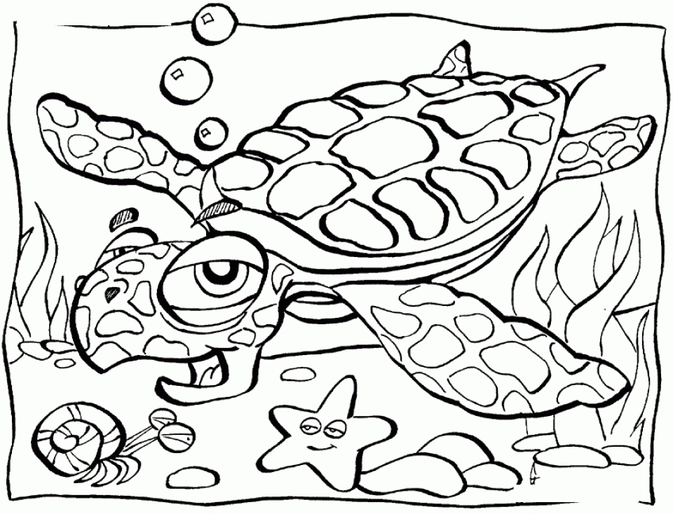 20 Free Printable Ocean Coloring Pages EverFreeColoring