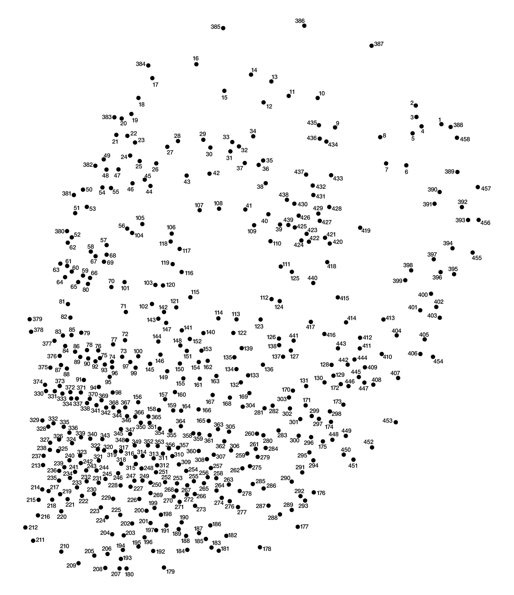4 Best Images Of Hard Connect The Dots Printable Hard Connect The 