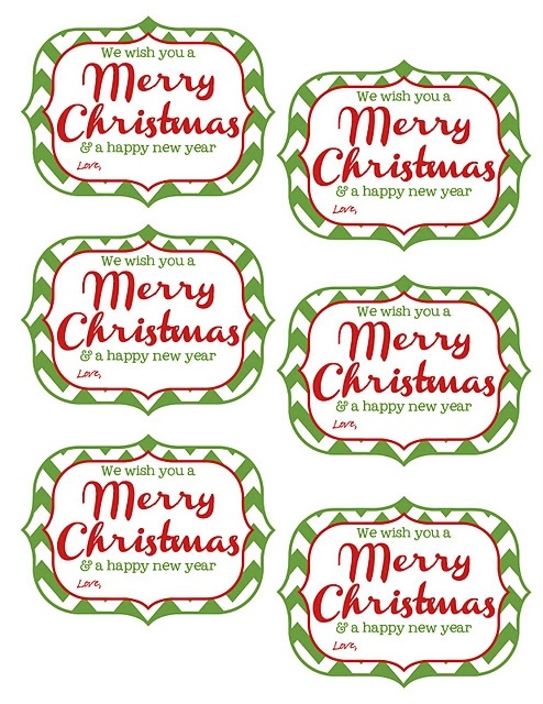 6 Best Merry Christmas Tags Printable PDF For Free At Printablee