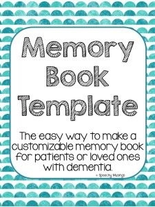 7 Best Images Of Memory Book Printables For Adults Dementia Memory 