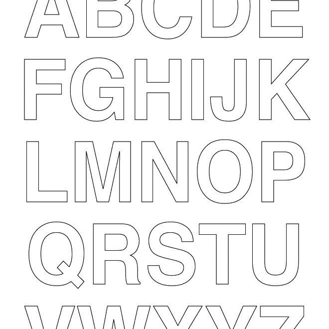 7 Best Images Of Printable Alphabet Cut Outs Free Cut Out Letters