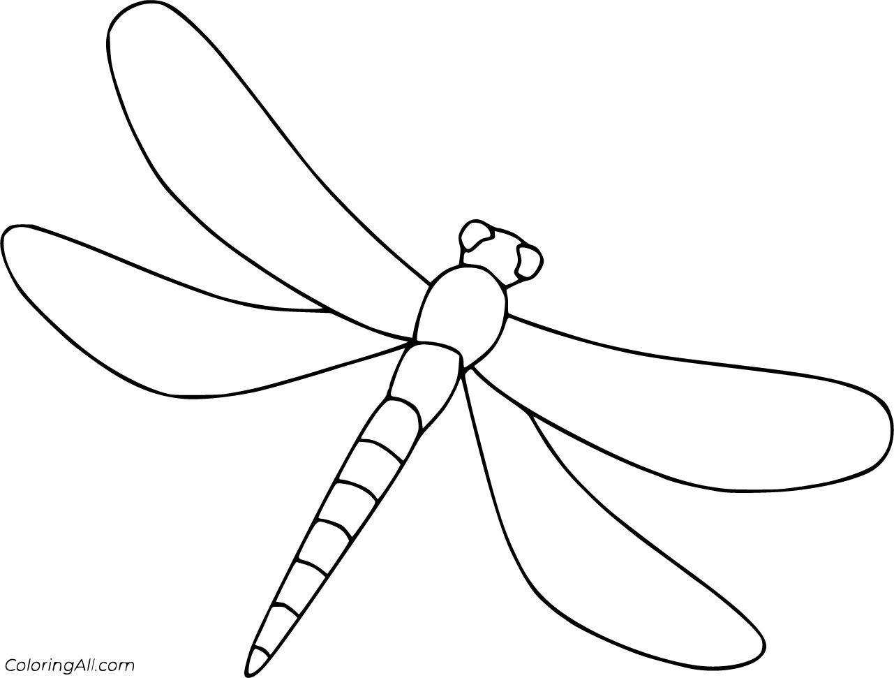 77 Free Printable Dragonfly Coloring Pages Easy To Print From Any 