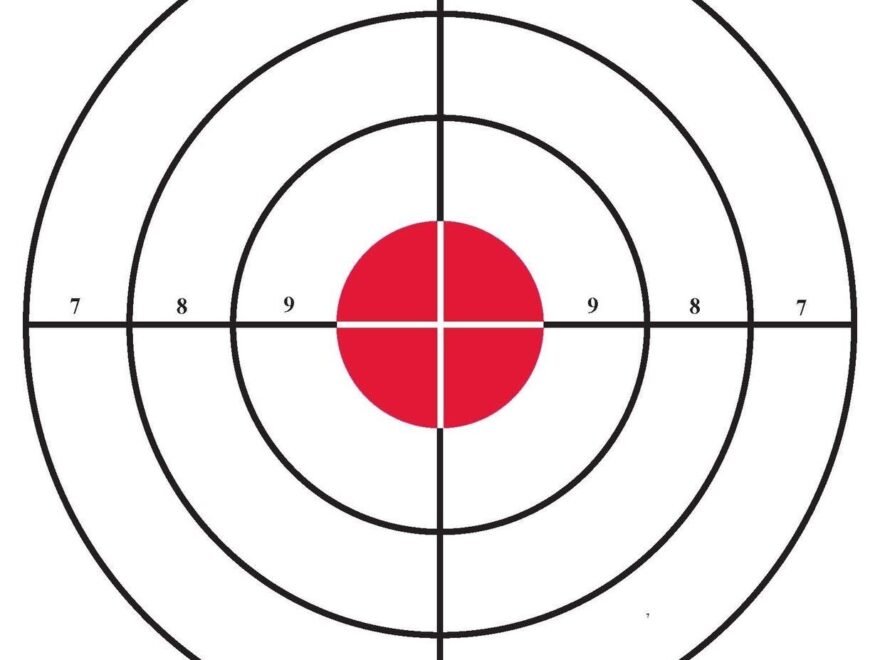 8 5 X 11 Printable Targets Air Rifle Targets Printable