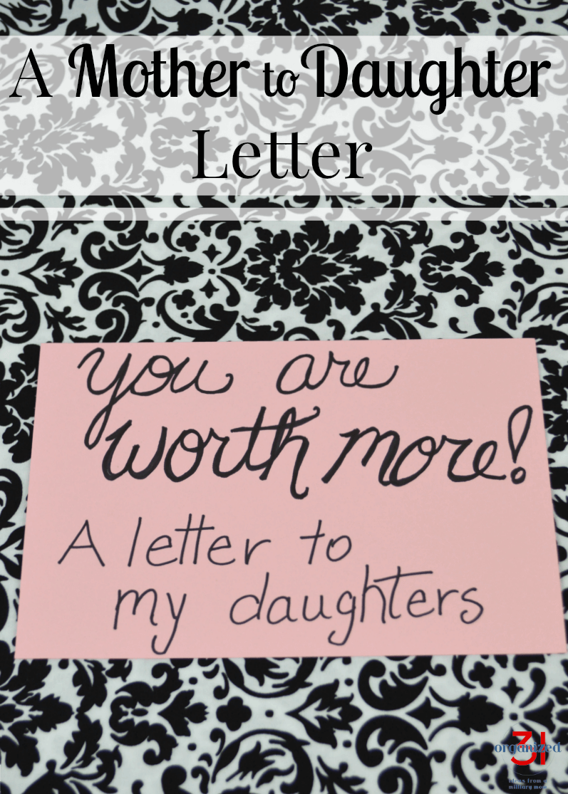 A Mother Daughter Letter For My College Aged Daughters