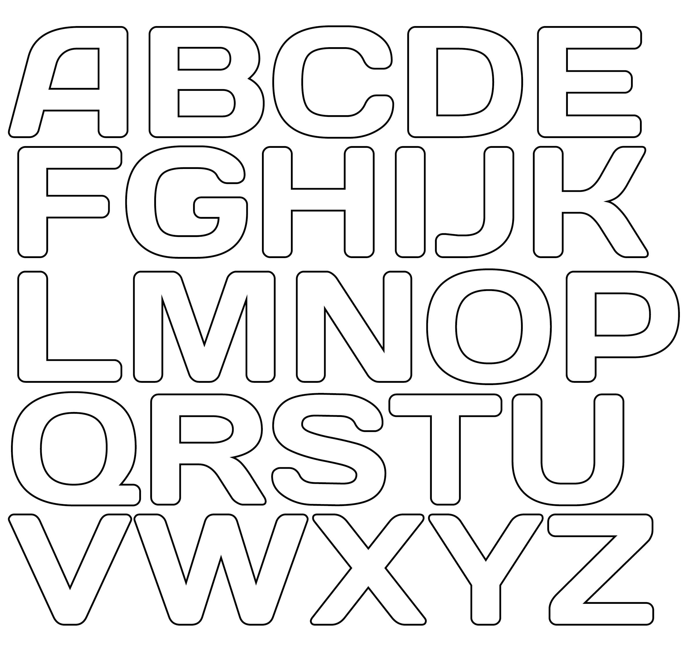 Alphabet Cut Outs 7 Free PDF Printables Printablee Printable 
