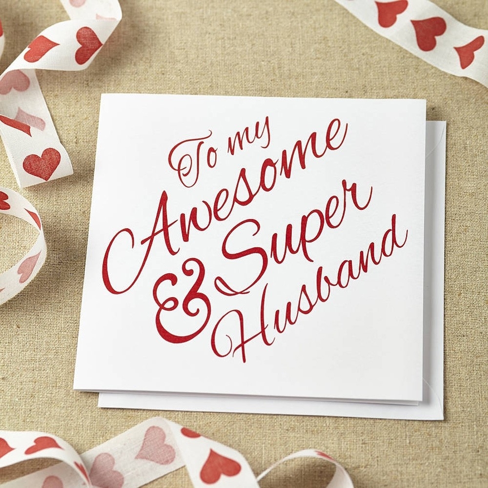 Anniversary Cards For Husband Free Printable