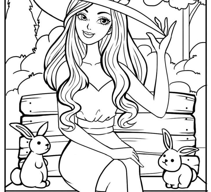 Barbie Coloring Pages 100 Free Printables