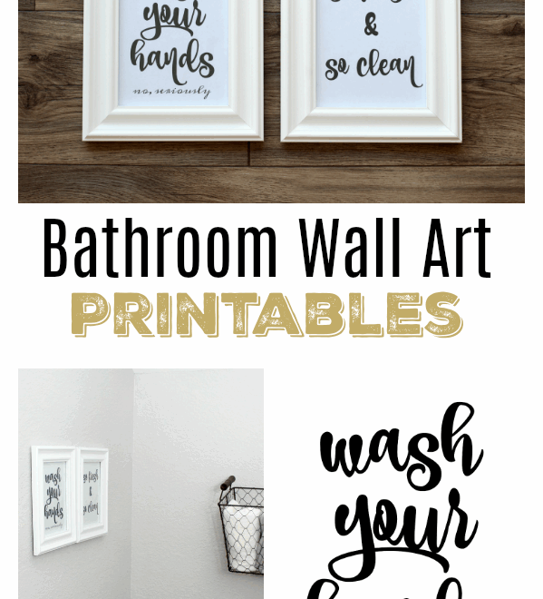 Bathroom Wall Art Free Printables To Easily Print And Hang