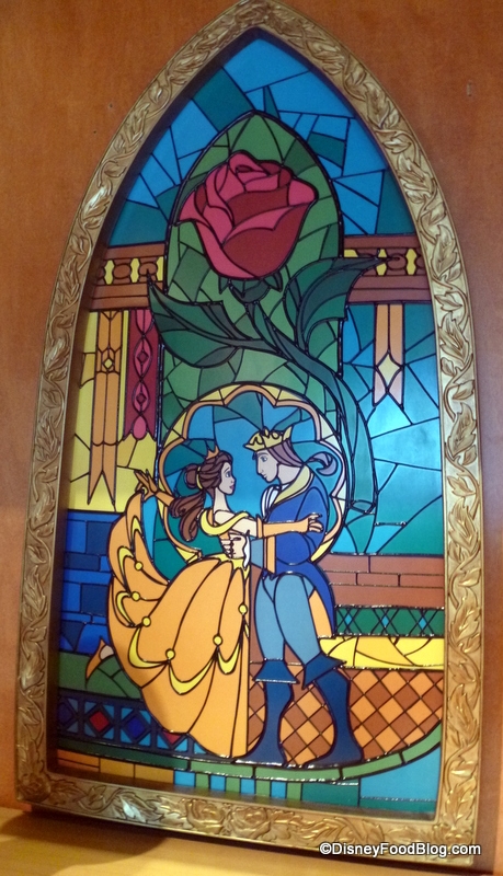 Beauty And The Beast Stained Glass