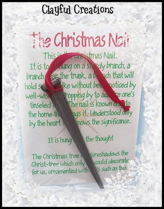 Becky 39 s This And That Christmas Nail Story Ornament