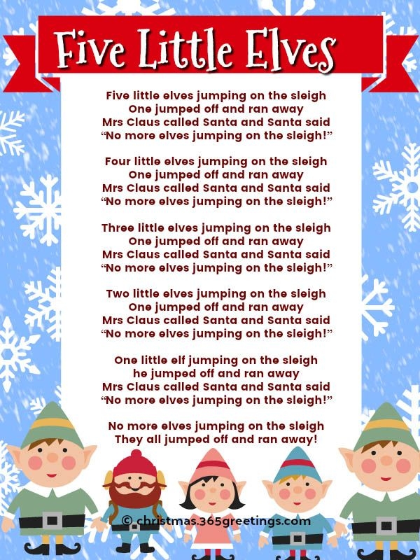 Best Christmas Songs For Kids And Preschoolers With Lyrics Christmas 