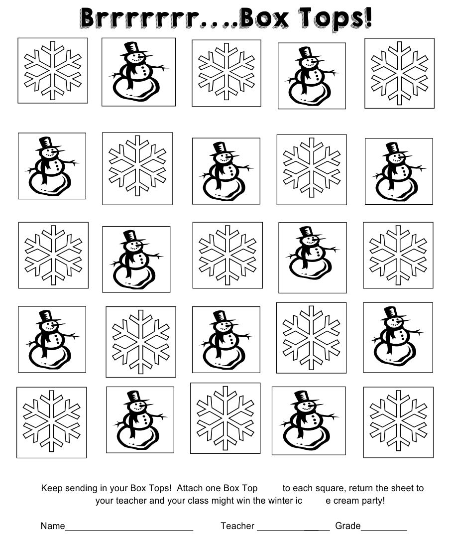 Box Tops Collection Sheets 25 Count