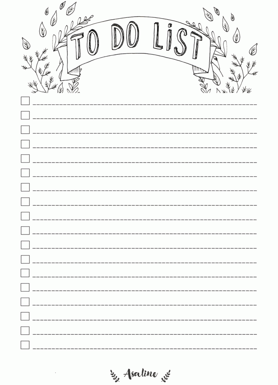 Bullet Journal To Do List Free Printable Jerry L Hoots