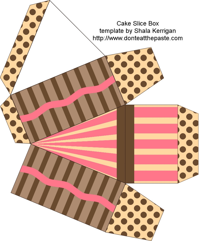 Cardboard Birthday Cake Template Perfectmediaget