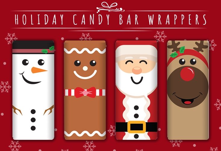 Christmas Candy Bar Wrappers Free Printable Printable Computer Tools