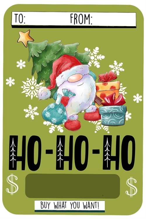 Free Printable Christmas Money Holder Cards