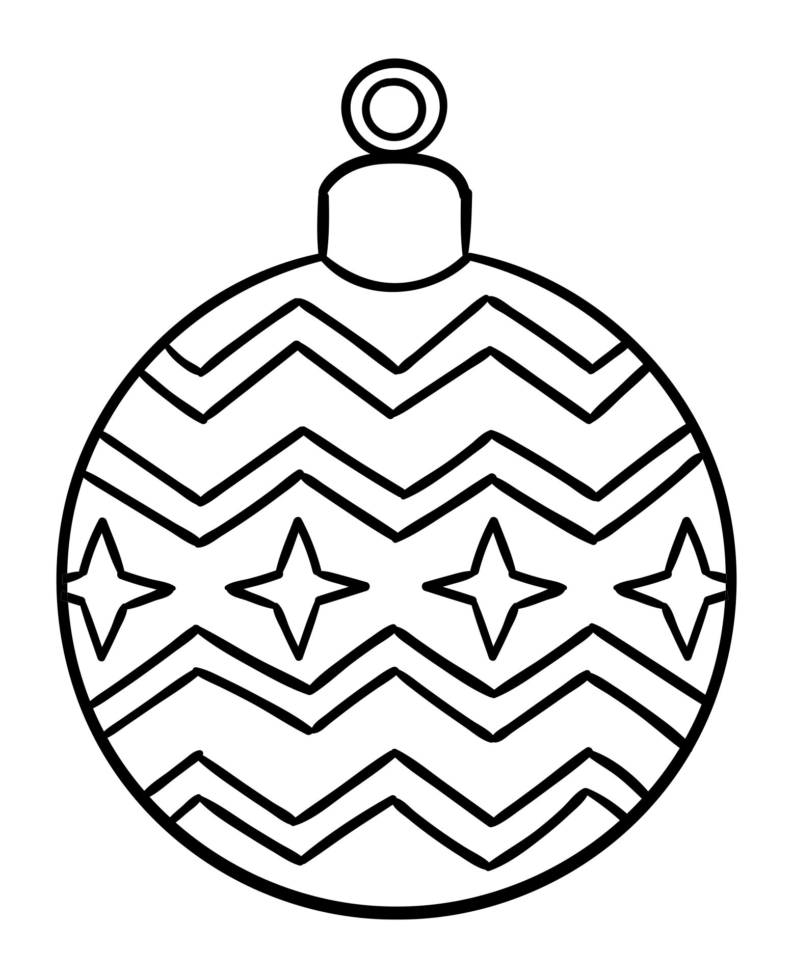 Christmas Ornaments 15 Free PDF Printables Printablee