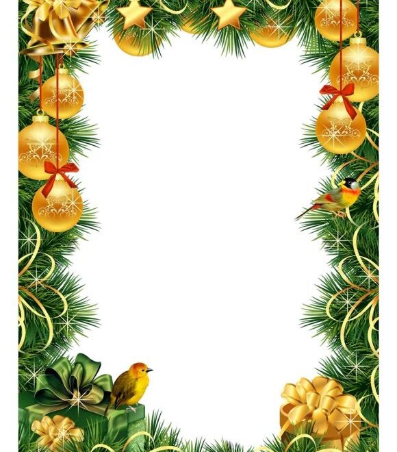 Christmas Printable Borders