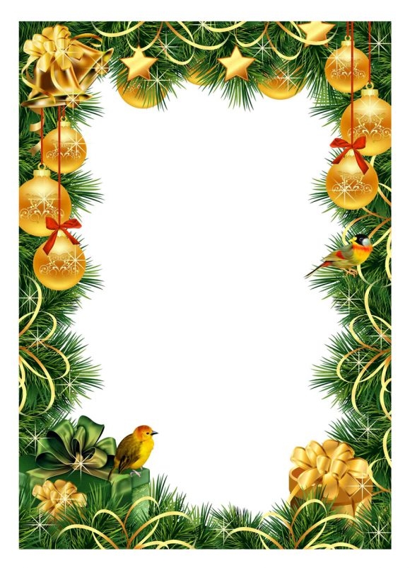 Christmas Printable Borders