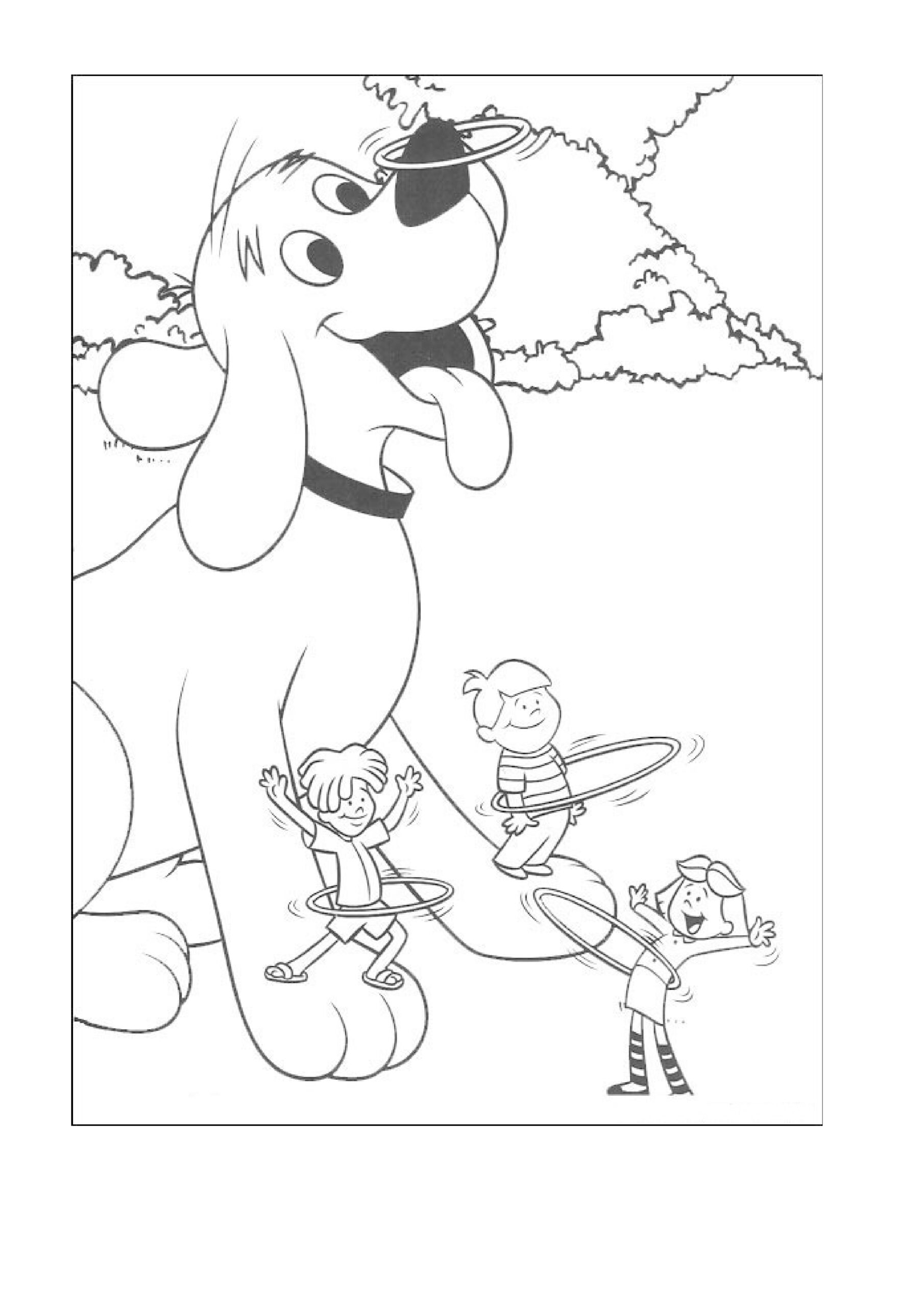 Clifford The Big Red Dog Printables