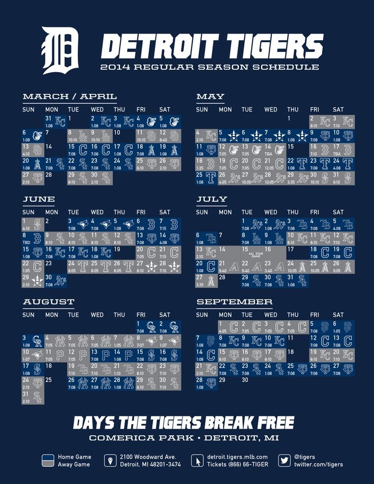 Detroit Tigers Schedule 2025 Season Jacob M Olesen