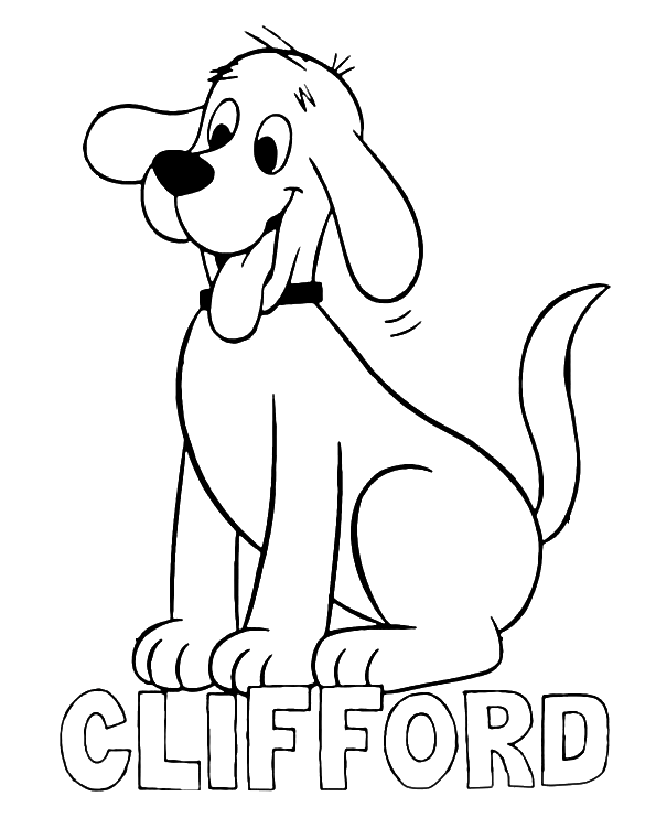 Clifford The Big Red Dog Printables