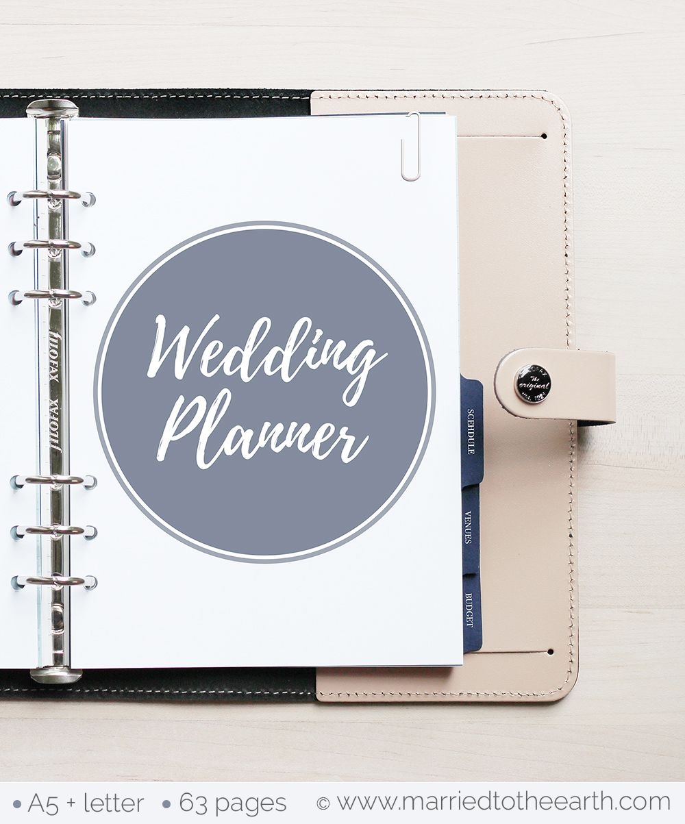 Diy Wedding Planner Binder Printables