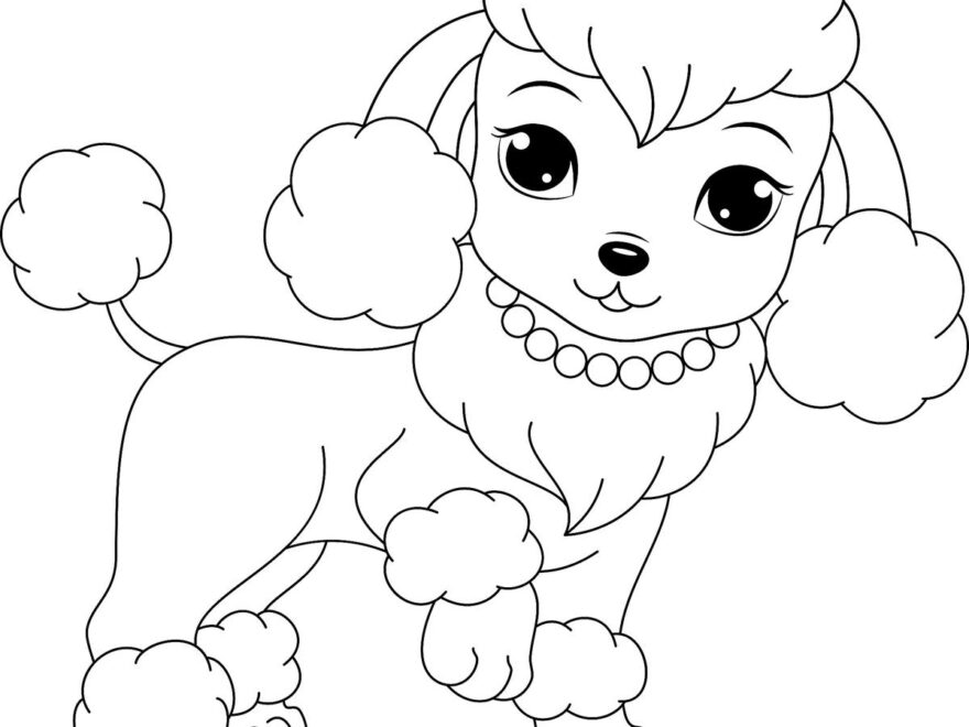 Dog Printable Coloring Pages