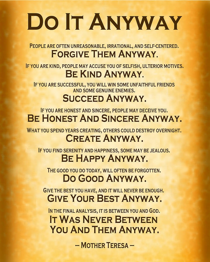 Download Printable Printable Version Mother Teresa Do It Anyway 