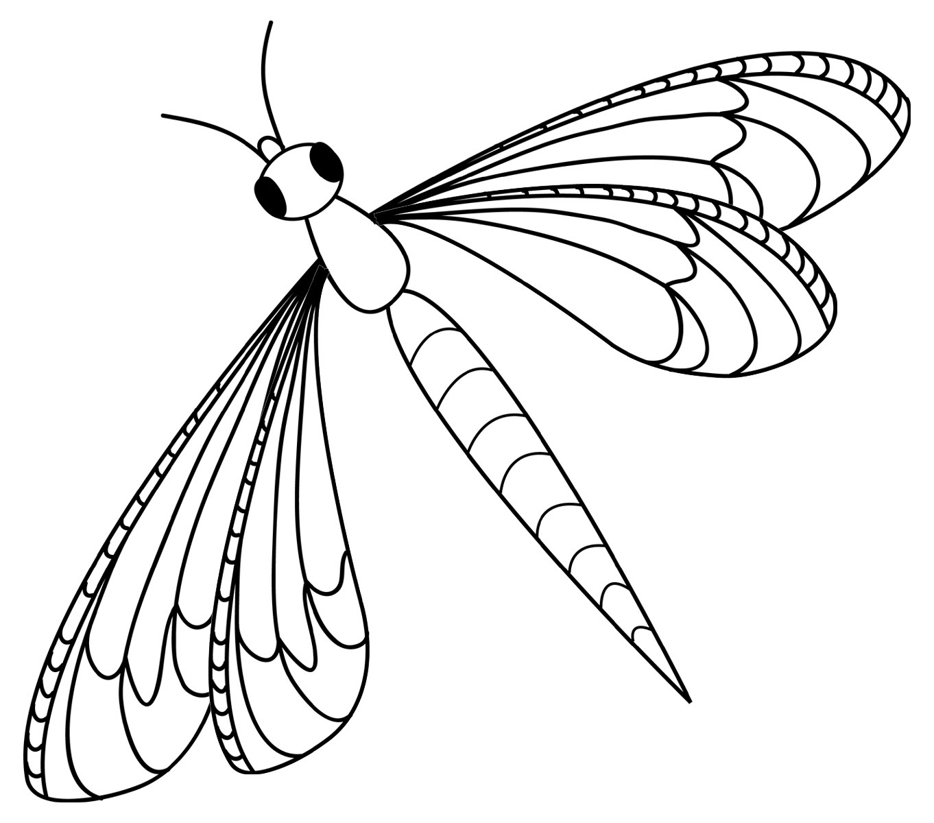 Printable Colored Pictures Of Dragonflies