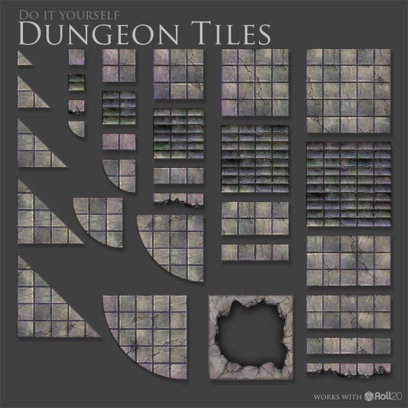 Dungeon Tiles Printable