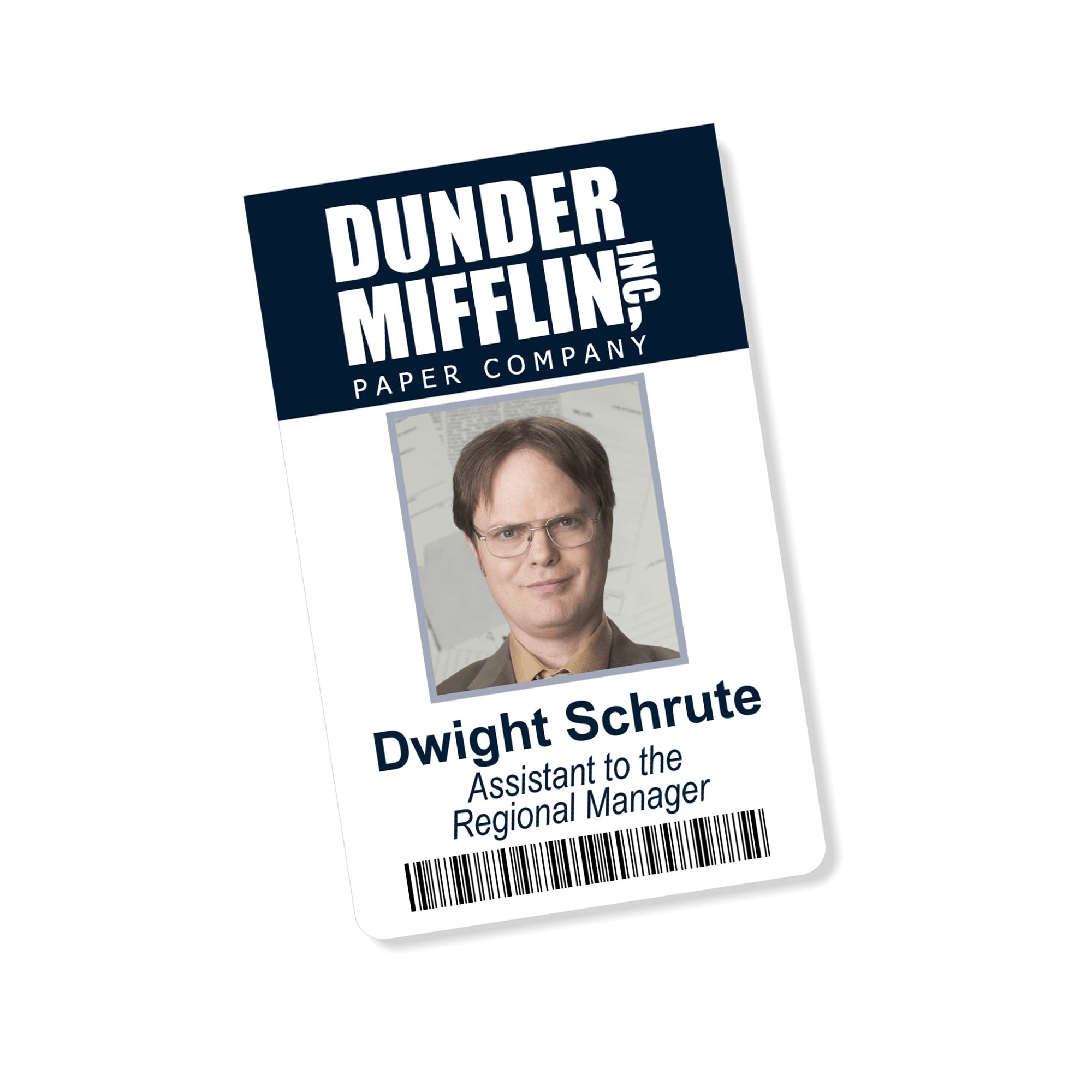 Dwight Schrute Name Tag Printable