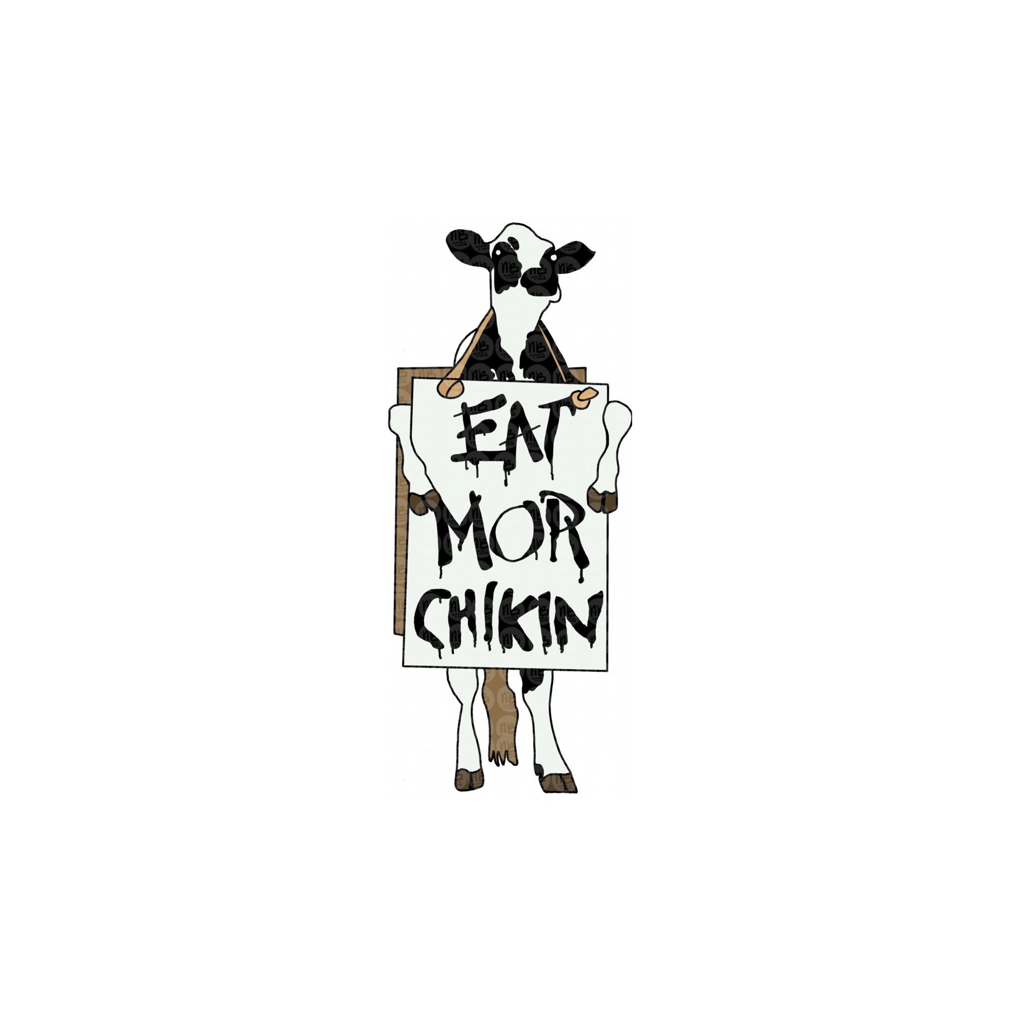 Eat Mor Chikin Printable Sign