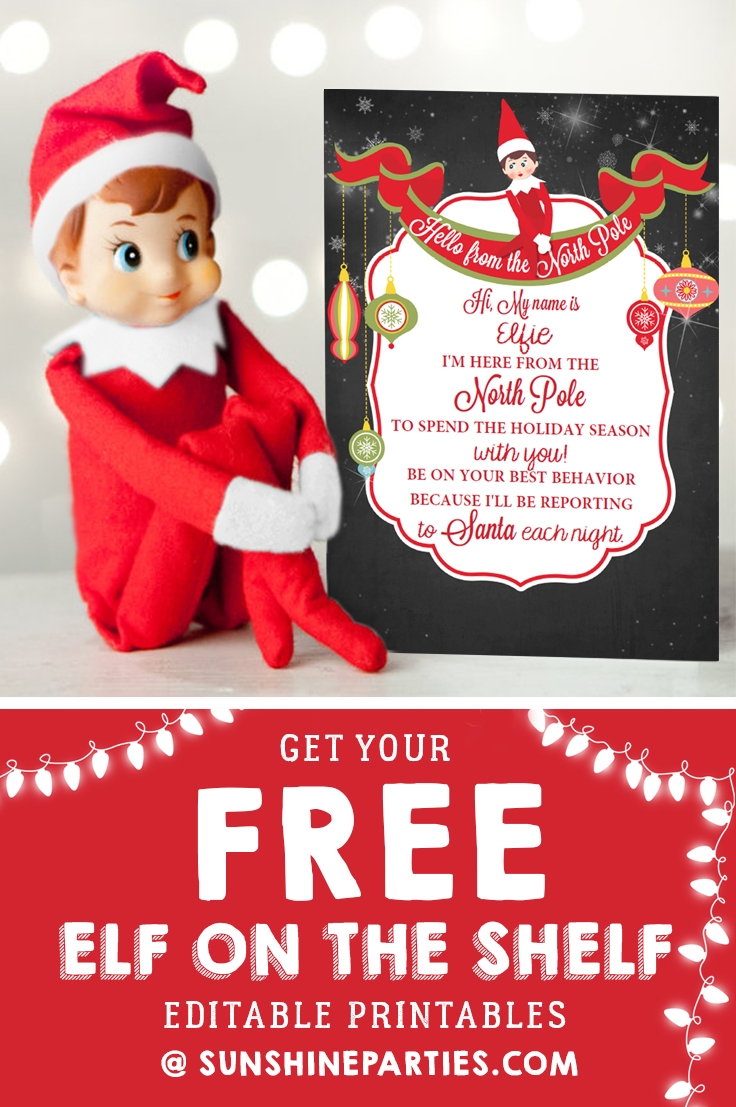 Elf On The Shelf Printable Props Printable Word Searches