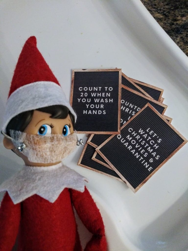 Elf On The Shelf Quarantine Laughable Free Printables DIY Couple Blog