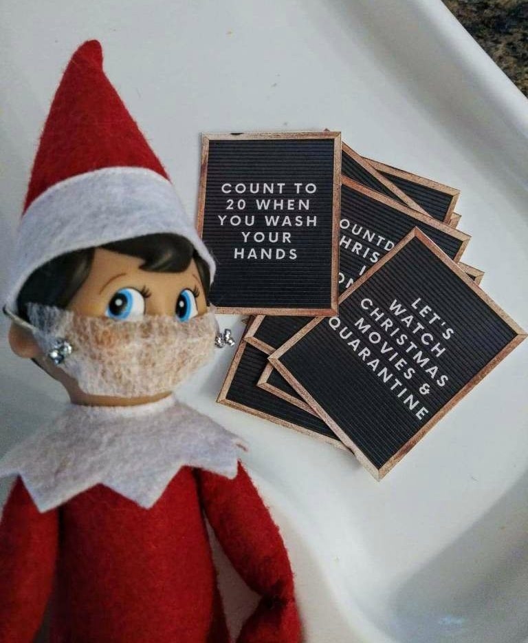Elf On The Shelf Quarantine Laughable Free Printables DIY Couple Blog