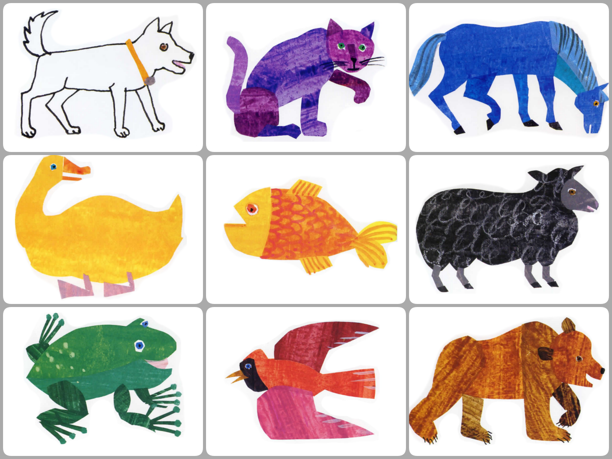 Eric Carle Brown Bear Printables