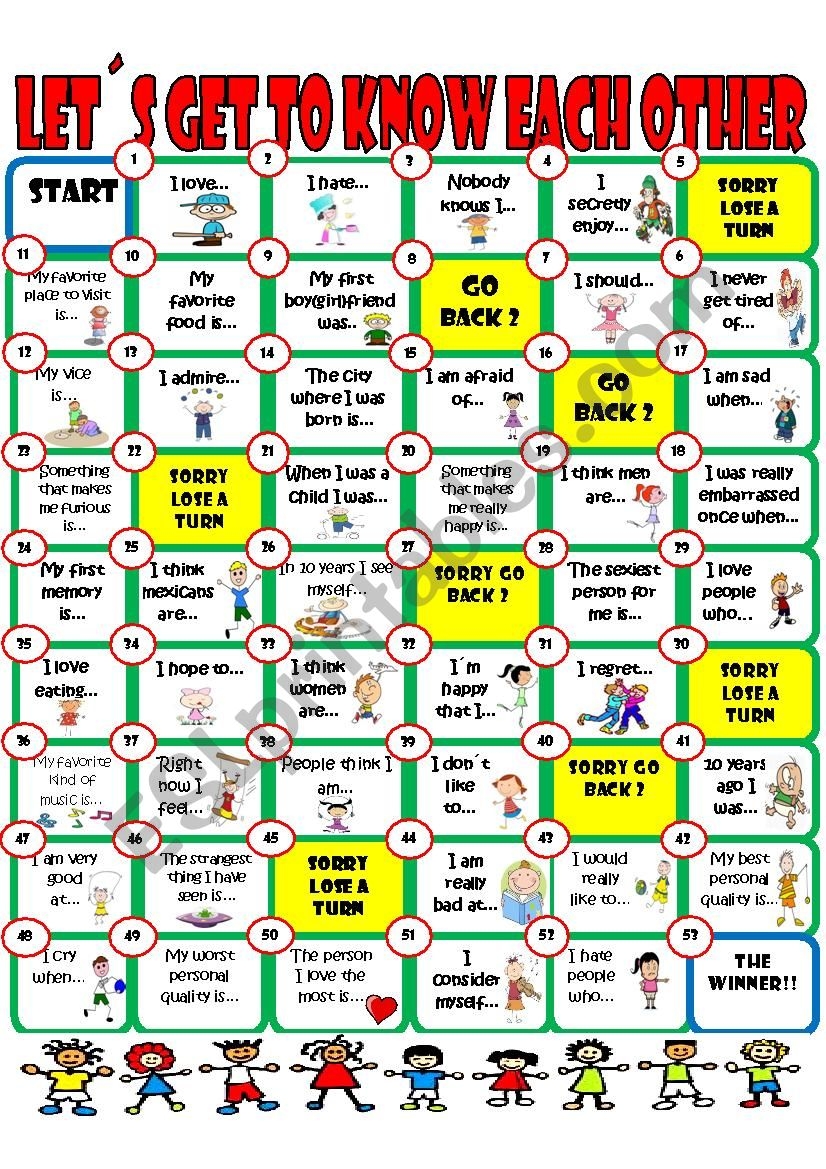 Esl Games And Activities For Adults