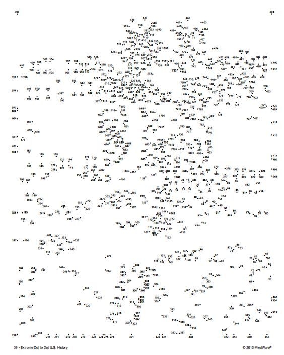 Extreme Dot To Dot Animals Free Printables