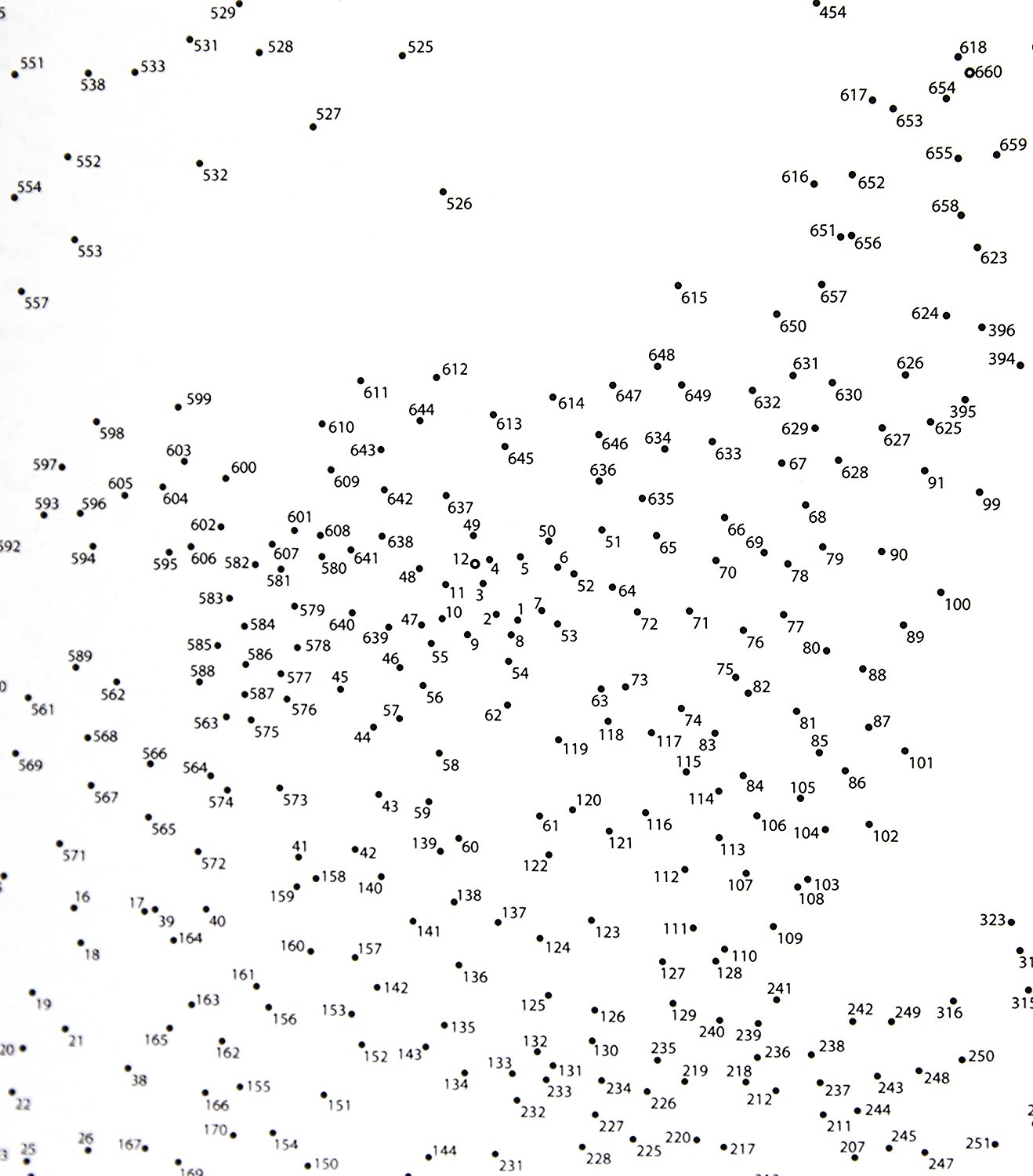 Extreme Dot To Dot Animals Free Printables