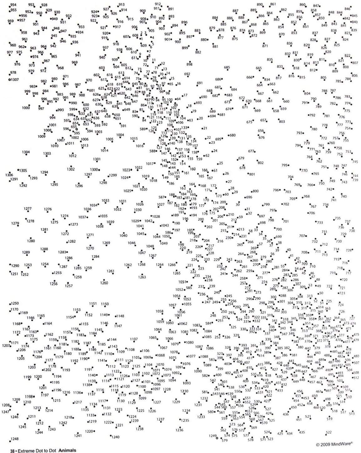 Extreme Dot To Dot Printables 2025 Dots