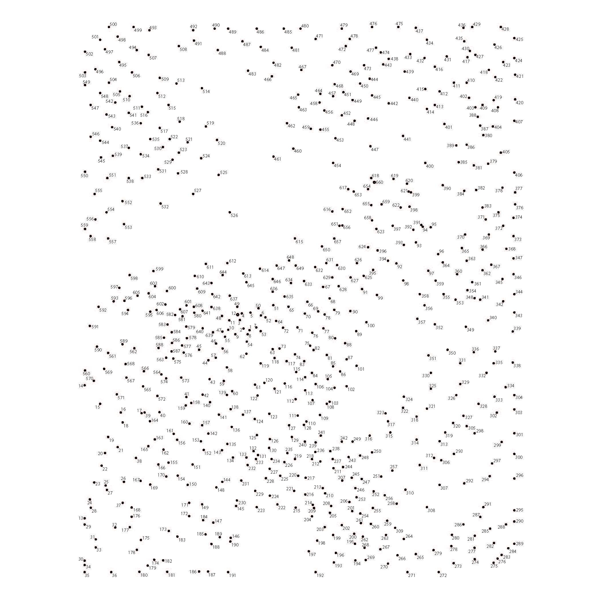 Extremely Hard Dot To Dot Printables